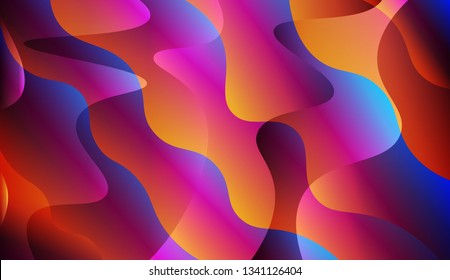Futuristic Technology Style With Geometric Design, Shapes. For Business Presentation Wallpaper, Flyer, Cover. Vector Illustration with Color Gradient