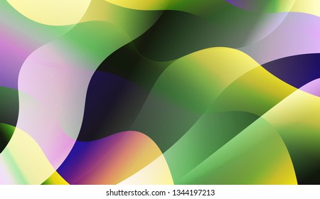 Futuristic Technology Style With Geometric Design, Shapes. For Business Presentation Wallpaper, Flyer, Cover. Vector Illustration with Color Gradient