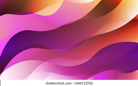 Futuristic Technology Style With Geometric Design, Shapes. For Futuristic Ad, Booklets. Vector Illustration with Color Gradient.