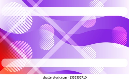 Futuristic Technology Style With Geometric Design, Shapes. For Creative Templates, Cards, Color Covers Set. Vector Illustration with Color Gradient