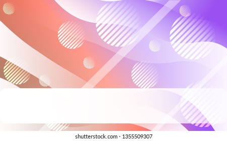 Futuristic Technology Style With Geometric Design, Shapes. For Business Presentation Wallpaper, Flyer, Cover. Vector Illustration with Color Gradient.