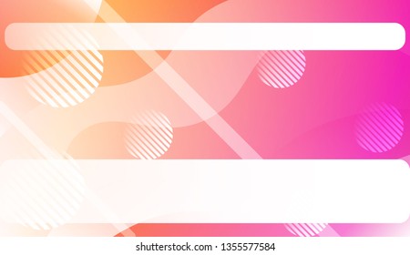 Futuristic Technology Style With Geometric Design, Shapes. For Business Presentation Wallpaper, Flyer, Cover. Vector Illustration with Color Gradient.