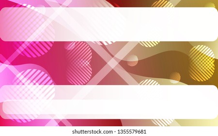 Futuristic Technology Style With Geometric Design, Shapes. For Business Presentation Wallpaper, Flyer, Cover. Vector Illustration with Color Gradient.