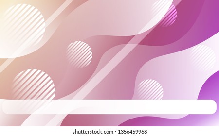Futuristic Technology Style With Geometric Design, Shapes. For Creative Templates, Cards, Color Covers Set. Vector Illustration with Color Gradient