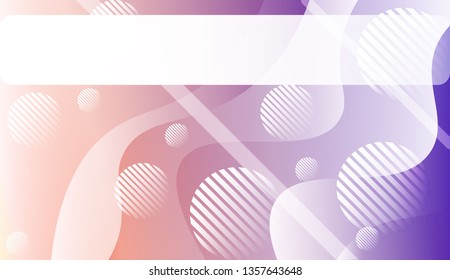 Futuristic Technology Style With Geometric Design, Shapes. For Business Presentation Wallpaper, Flyer, Cover. Vector Illustration with Color Gradient.