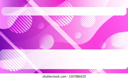 Futuristic Technology Style With Geometric Design, Shapes. For Your Design Wallpaper, Presentation, Banner, Flyer, Cover Page, Landing Page. Vector Illustration with Color Gradient