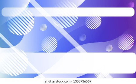 Futuristic Technology Style With Geometric Design, Shapes. For Business Presentation Wallpaper, Flyer, Cover. Vector Illustration with Color Gradient.