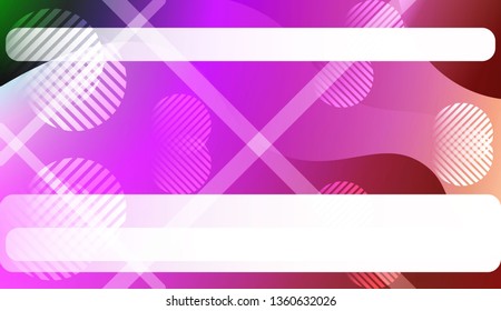 Futuristic Technology Style With Geometric Design, Shapes. For Creative Templates, Cards, Color Covers Set. Vector Illustration with Color Gradient