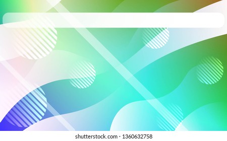 Futuristic Technology Style With Geometric Design, Shapes. For Flyer, Brochure, Booklet And Websites Design Vector Illustration with Color Gradient