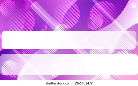 Futuristic Technology Style With Geometric Design, Shapes. For Your Design Wallpaper, Presentation, Banner, Flyer, Cover Page, Landing Page. Vector Illustration with Color Gradient