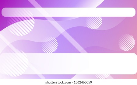 Futuristic Technology Style With Geometric Design, Shapes. For Your Design Wallpaper, Presentation, Banner, Flyer, Cover Page, Landing Page. Vector Illustration with Color Gradient