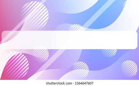 Futuristic Technology Style With Geometric Design, Shapes. For Flyer, Brochure, Booklet And Websites Design Vector Illustration with Color Gradient