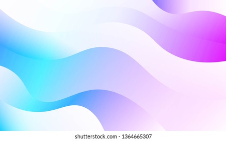 Futuristic Technology Style With Geometric Design, Shapes. For Flyer, Brochure, Booklet And Websites Design Vector Illustration with Color Gradient