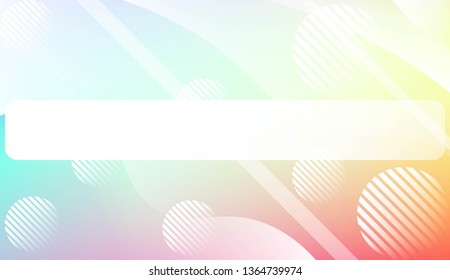 Futuristic Technology Style With Geometric Design, Shapes. For Flyer, Brochure, Booklet And Websites Design Vector Illustration with Color Gradient