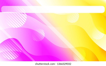 Futuristic Technology Style With Geometric Design, Shapes. For Flyer, Brochure, Booklet And Websites Design Vector Illustration with Color Gradient
