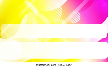 Futuristic Technology Style With Geometric Design, Shapes. For Flyer, Brochure, Booklet And Websites Design Vector Illustration with Color Gradient