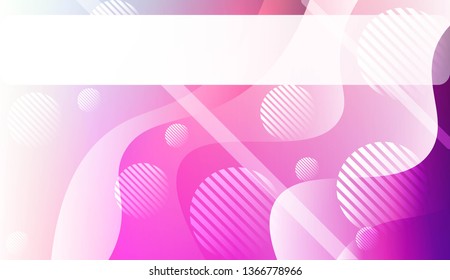 Futuristic Technology Style With Geometric Design, Shapes. For Flyer, Brochure, Booklet And Websites Design Vector Illustration with Color Gradient