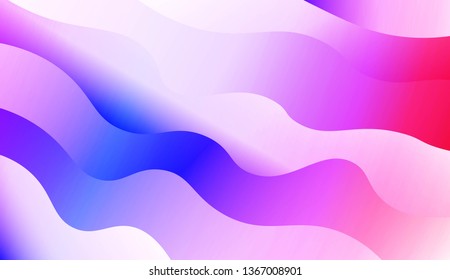 Futuristic Technology Style With Geometric Design, Shapes. For Flyer, Brochure, Booklet And Websites Design Vector Illustration with Color Gradient