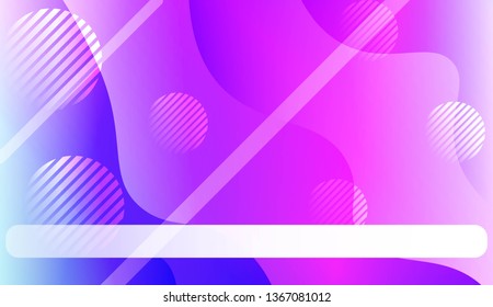 Futuristic Technology Style With Geometric Design, Shapes. For Flyer, Brochure, Booklet And Websites Design Vector Illustration with Color Gradient