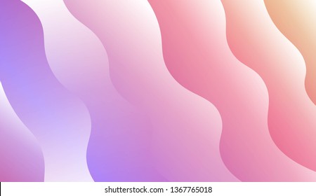 Futuristic Technology Style With Geometric Design, Shapes. For Flyer, Brochure, Booklet And Websites Design Vector Illustration with Color Gradient