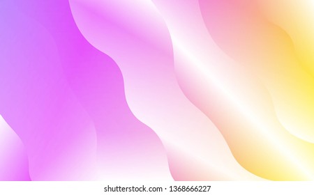 Futuristic Technology Style With Geometric Design, Shapes. For Flyer, Brochure, Booklet And Websites Design Vector Illustration with Color Gradient