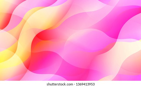 Futuristic Technology Style With Geometric Design, Shapes. Blurred Gradient Texture Background. For Ad, Presentation, Card. Vector Illustration