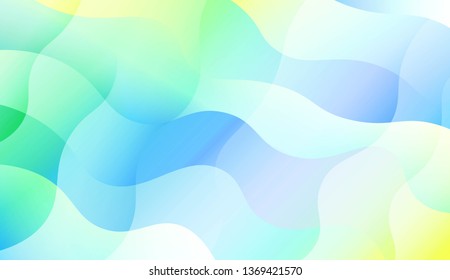 Futuristic Technology Style With Geometric Design, Shapes. Blurred Gradient Texture Background. For Ad, Presentation, Card. Vector Illustration