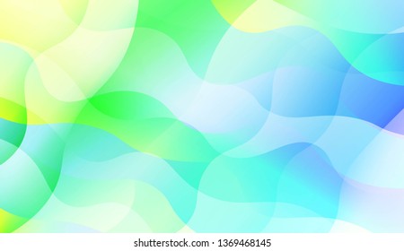Futuristic Technology Style With Geometric Design, Shapes. Blurred Gradient Texture Background. For Ad, Presentation, Card. Vector Illustration