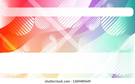Futuristic Technology Style With Geometric Design, Shapes. For Flyer, Brochure, Booklet And Websites Design Vector Illustration with Color Gradient