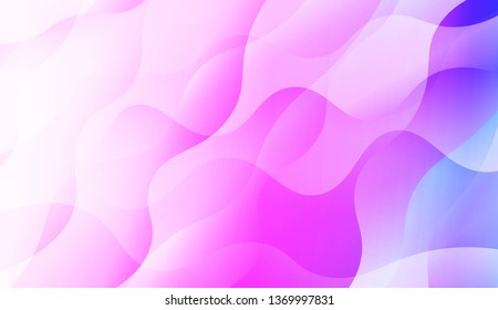 Futuristic Technology Style With Geometric Design, Shapes. Blurred Gradient Texture Background. For Ad, Presentation, Card. Vector Illustration