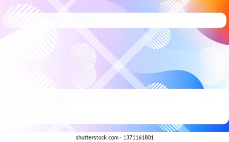 Futuristic Technology Style With Geometric Design, Shapes. For Flyer, Brochure, Booklet And Websites Design Vector Illustration with Color Gradient