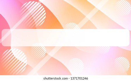 Futuristic Technology Style With Geometric Design, Shapes. For Flyer, Brochure, Booklet And Websites Design Vector Illustration with Color Gradient
