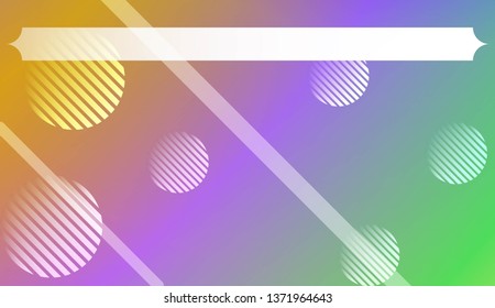 Futuristic Technology Style With Geometric Design, Shapes. For Flyer, Brochure, Booklet And Websites Design Vector Illustration with Color Gradient