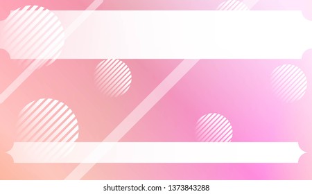 Futuristic Technology Style With Geometric Design, Shapes. For Flyer, Brochure, Booklet And Websites Design Vector Illustration with Color Gradient