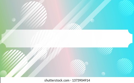 Futuristic Technology Style With Geometric Design, Shapes. For Business Presentation Wallpaper, Flyer, Cover. Vector Illustration with Color Gradient