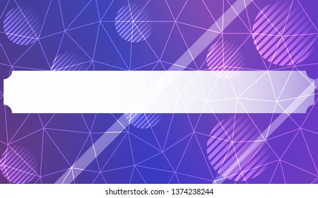 Futuristic Technology Style With Geometric Design, Shapes. Triangles, line, circle. For Business Presentation Wallpaper, Flyer, Cover. Vector Illustration with Color Gradient