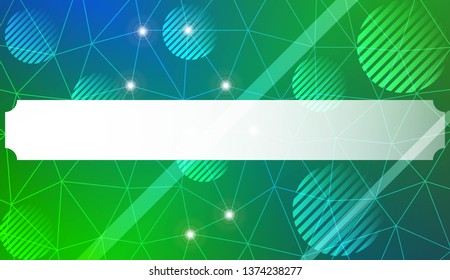 Futuristic Technology Style With Geometric Design, Shapes. Triangles, line, circle. For Business Presentation Wallpaper, Flyer, Cover. Vector Illustration with Color Gradient