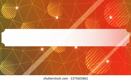 Futuristic Technology Style With Geometric Design, Shapes. Triangles, line, circle. For Business Presentation Wallpaper, Flyer, Cover. Vector Illustration with Color Gradient