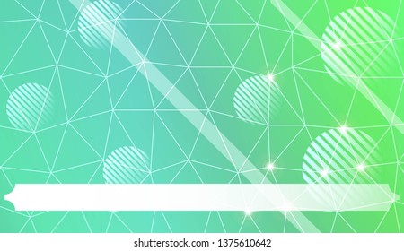 Futuristic Technology Style With Geometric Design, Shapes. Triangles, line, circle. For Business Presentation Wallpaper, Flyer, Cover. Vector Illustration with Color Gradient