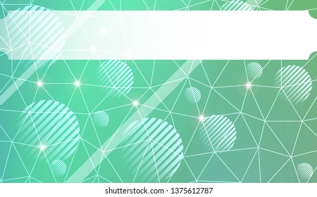 Futuristic Technology Style With Geometric Design, Shapes. Triangles, line, circle. For Business Presentation Wallpaper, Flyer, Cover. Vector Illustration with Color Gradient