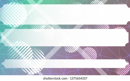 Futuristic Technology Style With Geometric Design, Shapes. Triangles, line, circle. For Business Presentation Wallpaper, Flyer, Cover. Vector Illustration with Color Gradient