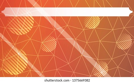 Futuristic Technology Style With Geometric Design, Shapes. Triangles, line, circle. For Business Presentation Wallpaper, Flyer, Cover. Vector Illustration with Color Gradient