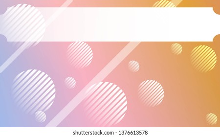 Futuristic Technology Style With Geometric Design, Shapes. For Flyer, Brochure, Booklet And Websites Design Vector Illustration with Color Gradient