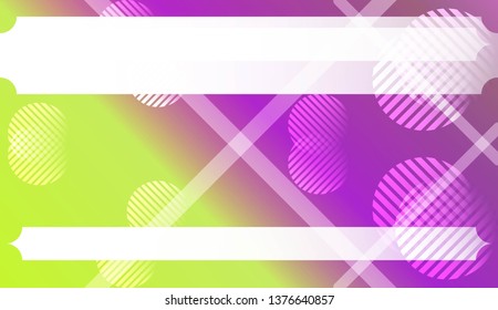 Futuristic Technology Style With Geometric Design, Shapes. For Flyer, Brochure, Booklet And Websites Design Vector Illustration with Color Gradient