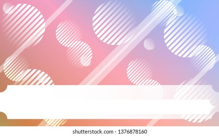 Futuristic Technology Style With Geometric Design, Shapes. For Business Presentation Wallpaper, Flyer, Cover. Vector Illustration with Color Gradient