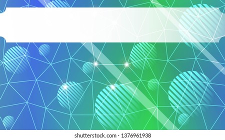 Futuristic Technology Style With Geometric Design, Shapes. Triangles, line, circle. For Business Presentation Wallpaper, Flyer, Cover. Vector Illustration with Color Gradient