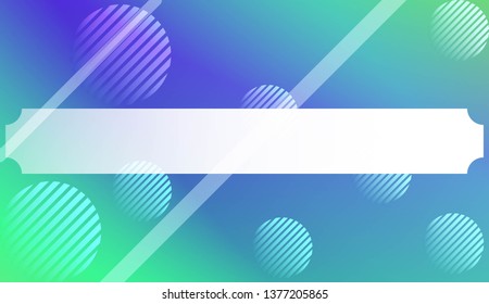 Futuristic Technology Style With Geometric Design, Shapes. For Flyer, Brochure, Booklet And Websites Design Vector Illustration with Color Gradient