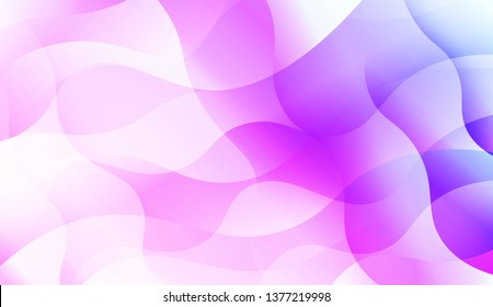 Futuristic Technology Style With Geometric Design, Shapes. Blurred Gradient Texture Background. For Ad, Presentation, Card. Vector Illustration