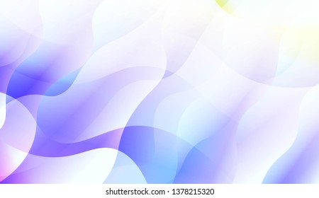 Futuristic Technology Style With Geometric Design, Shapes. Blurred Gradient Texture Background. For Ad, Presentation, Card. Vector Illustration