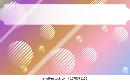 Futuristic Technology Style With Geometric Design, Shapes. For Business Presentation Wallpaper, Flyer, Cover. Vector Illustration with Color Gradient